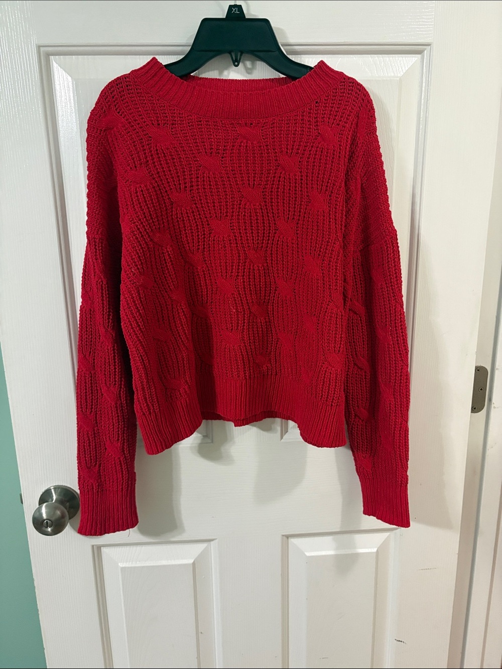Girls Red Sweater